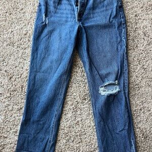 Old Navy Women’s High Rise Slouchy Straight Jeans